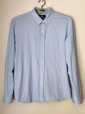 Buttercloth Icy Cotton Button Up Shirt Men’s XL Slim Fit Casual Office Career